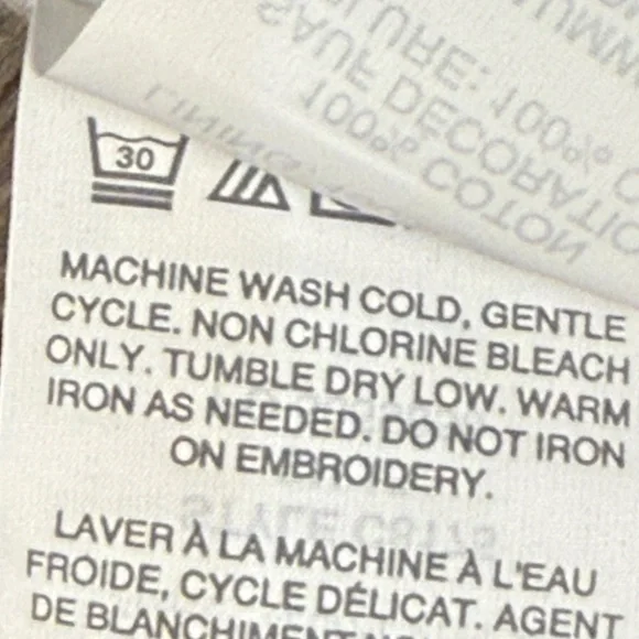 J. Crew Crewcuts Girls Gingham Navy Dress Embroidered Lined Sz 14 Summer/Fall - Picture 11 of 11